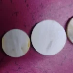 African Horn Skin Button Blanks